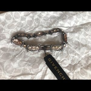 Givenchy Crystal Flex Bracelet 7.5”